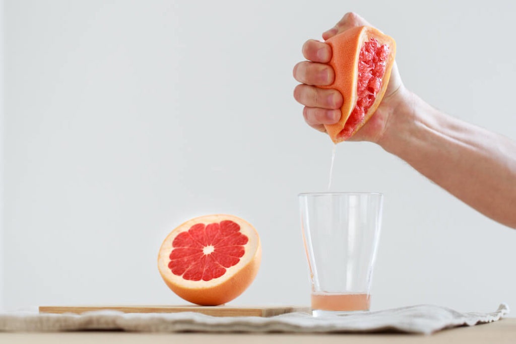 Hand Squeezed Fresh Grapefruit Juice