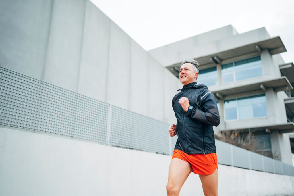 Erectile Dysfunction Treatment through Exercising - Happy Man Enjoying Jogging